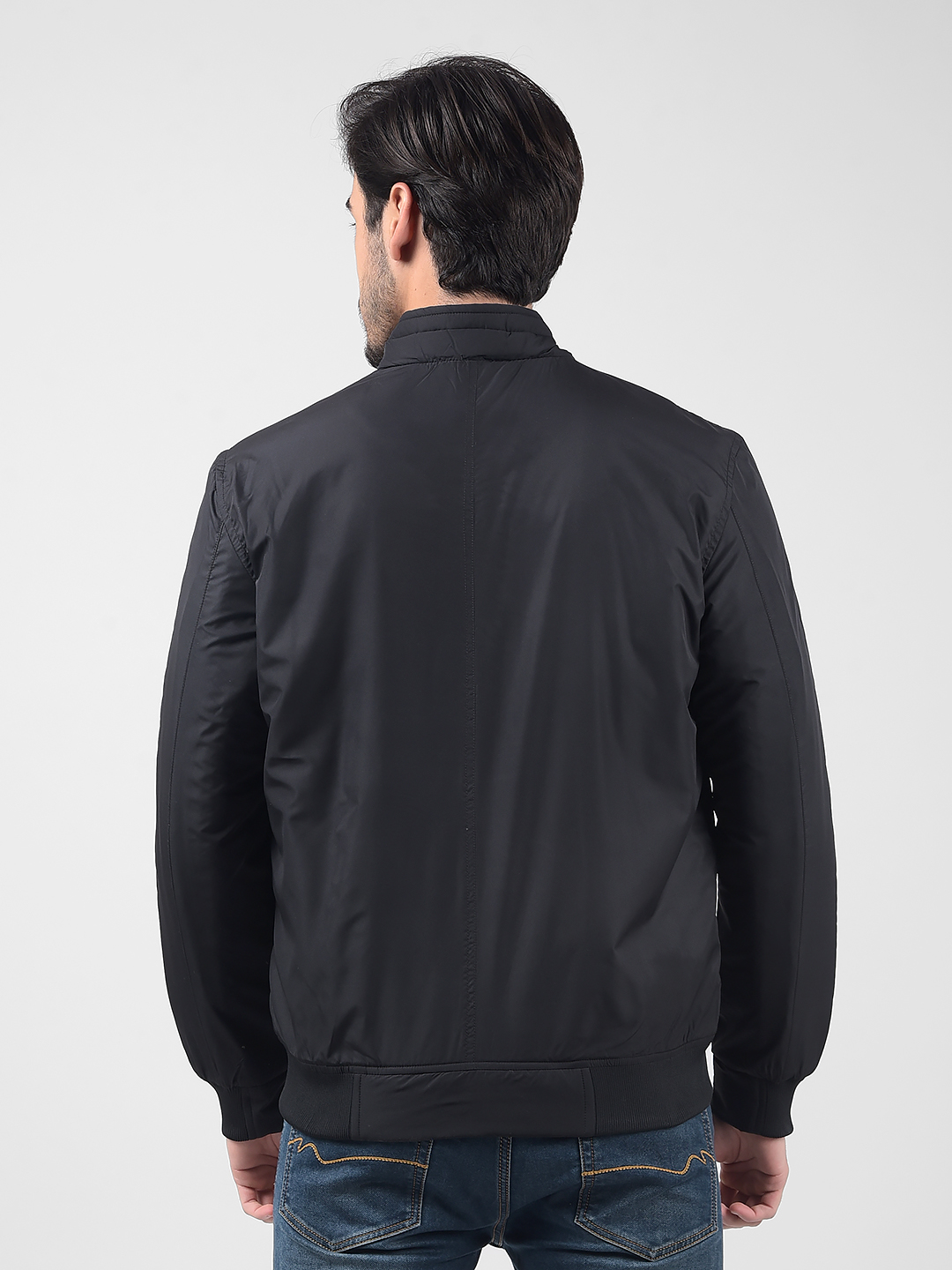 Numero Uno Men Solid Black Jacket
